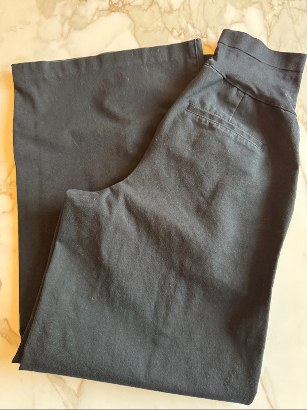 Black Maternity Dress Pants